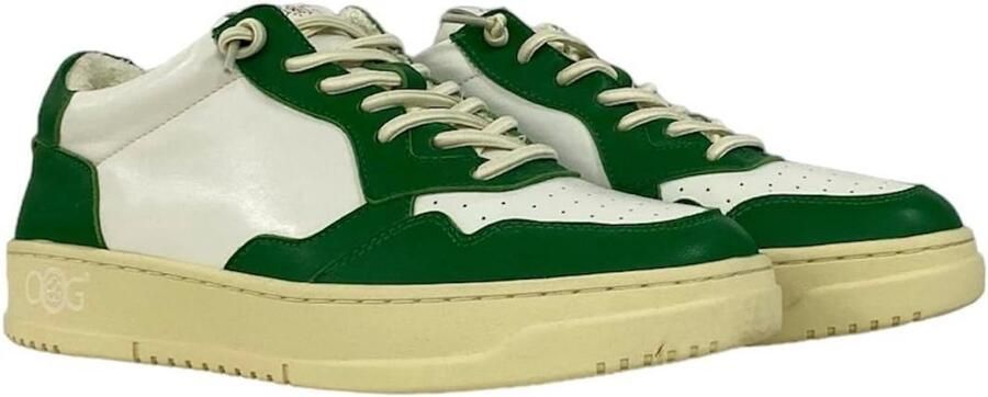 Dames Sneakers van Leer Comfortabele Lage Instap Sportschoenen