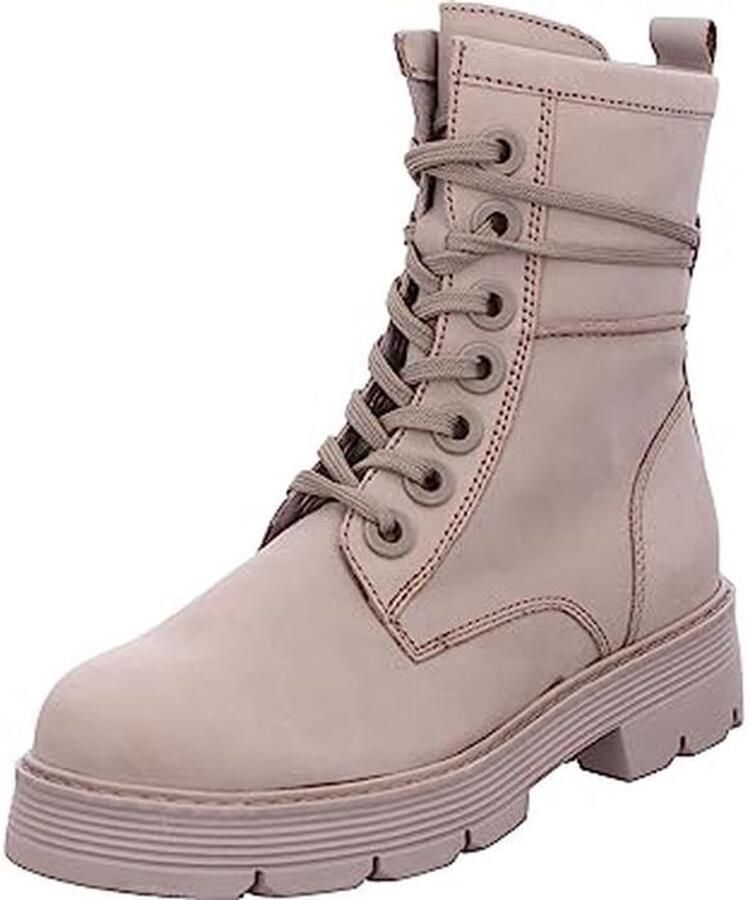 Leren veterlaarzen voor dames Enkellaarsje in kleuren