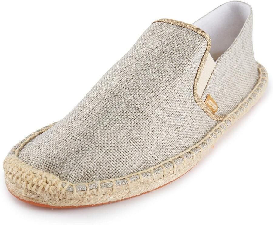 Leroy Effen kleur Gesloten Klassieker Canvas Espadrilles Comfortabel voor Heren