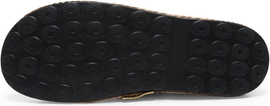 Leroy Heren Casual Espadrilles Klassieker Strepen Canvas Flats