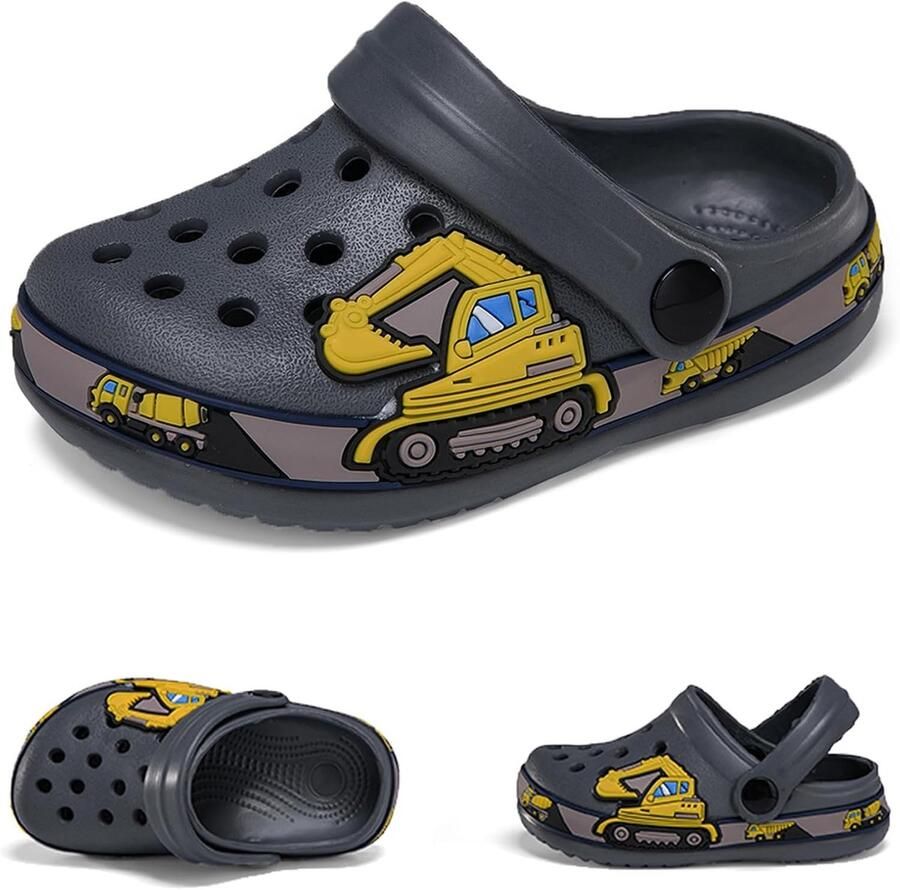 Leuke Kinder Klompen Tuin Sandalen voor Peuters en Jongens Lichtgewicht Zomer Slippers Gr. 24-30