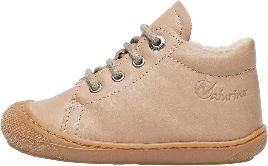 Leren Baby Sneakers voor Eerste Stapjes Comfortabele Marineschoentjes met Veters