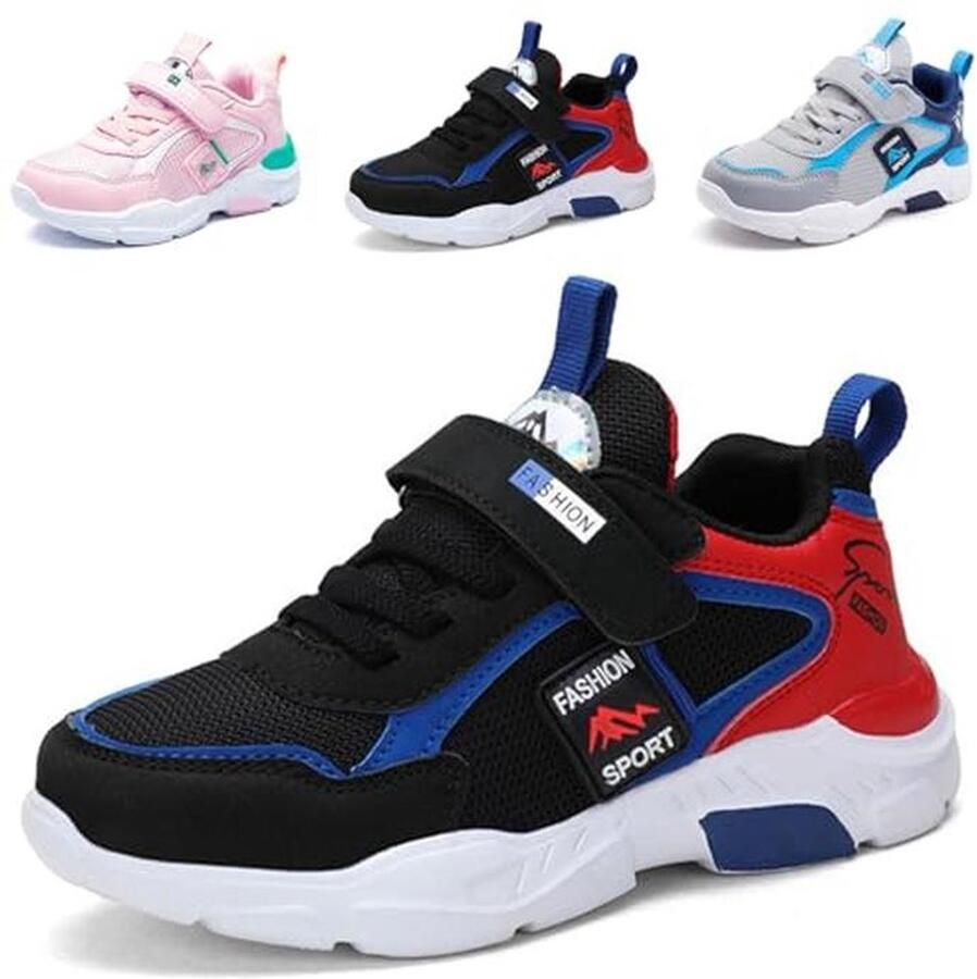 Lichte Ademdoorlatende Tennisschoenen voor Kinderen Ideaal voor Wandelen en Rennen