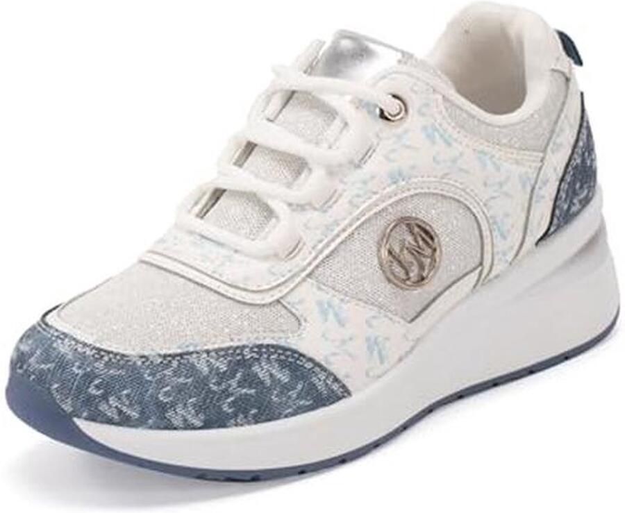 Lichte Ademend Sneakers Dames Casual Trainers met Sleehak Perfect voor Sport en Wandelen