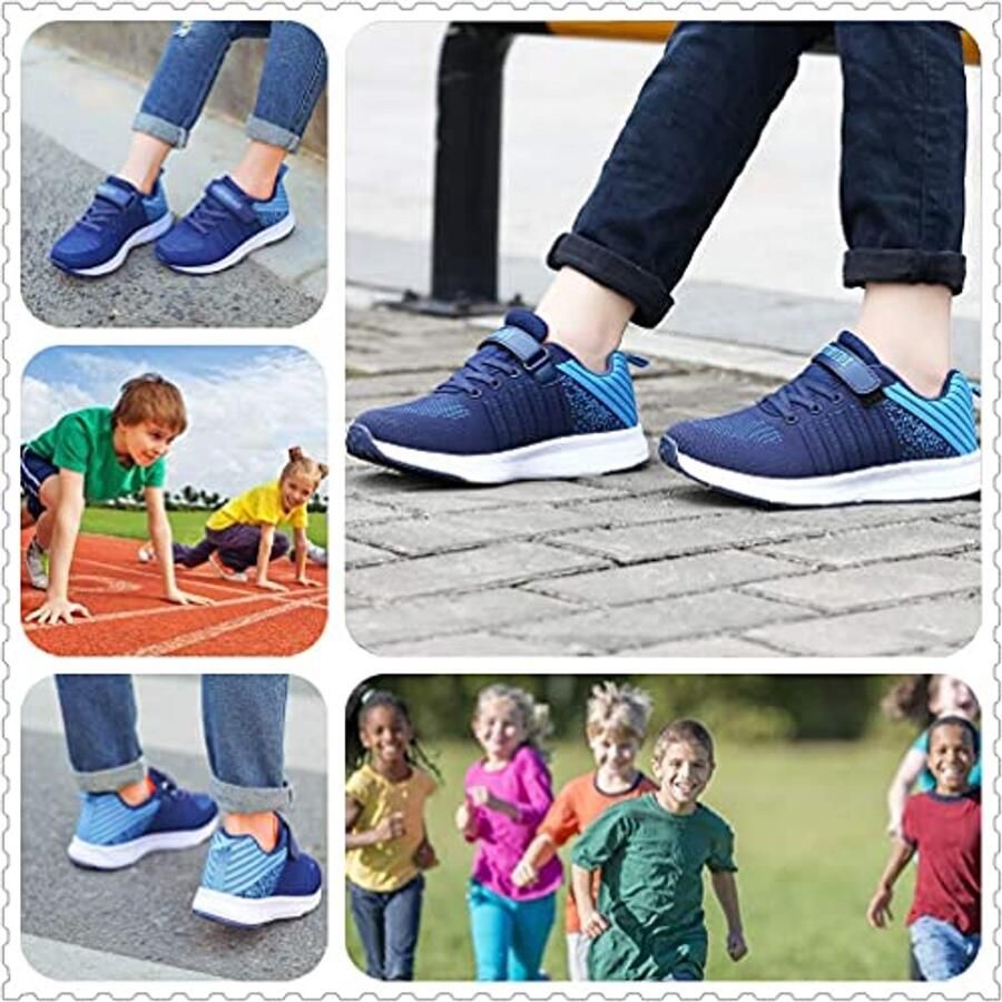 Lichte Ade d Sneakers voor Kinderen Comfortabele Sportschoenen voor en