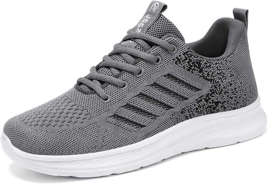 Lichte Ademende Heren Sneakers voor Hardlopen en Wandelen