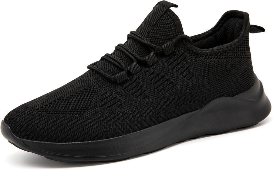 Lichte Ademende Herensneakers voor Sport Wandelen en Vrije Tijd