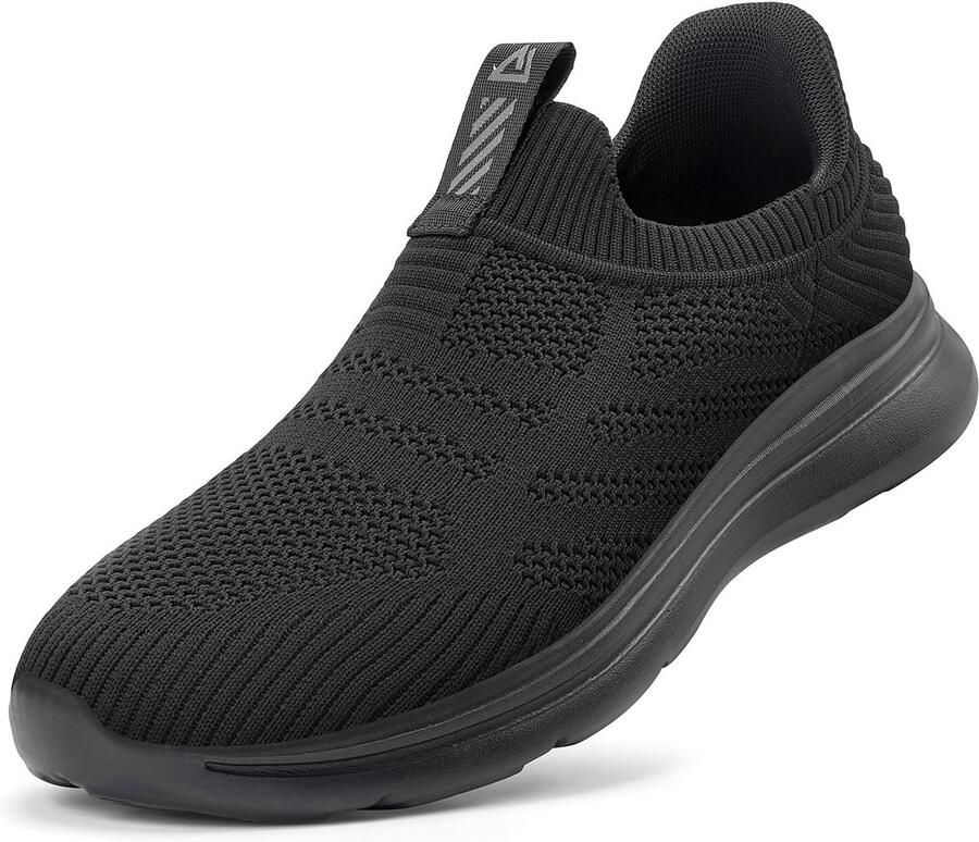 Lichte Ademende Sneakers Heren Slip-On Sportschoenen Zonder Veters