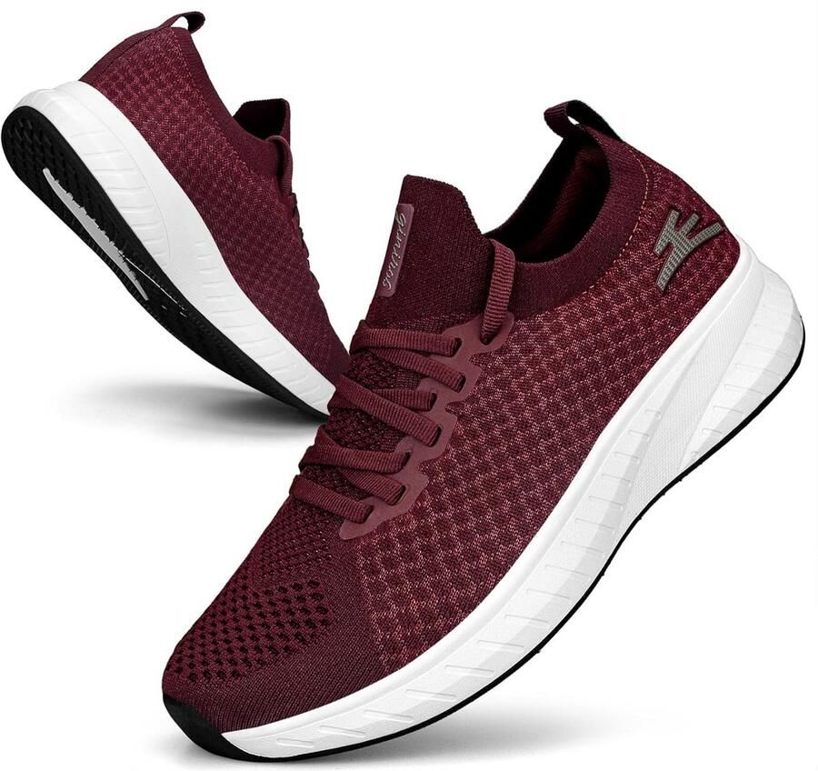 Dames Sportschoenen Ademend Lichtgewicht Trendy Sneakers voor Hardlopen en Wandelen