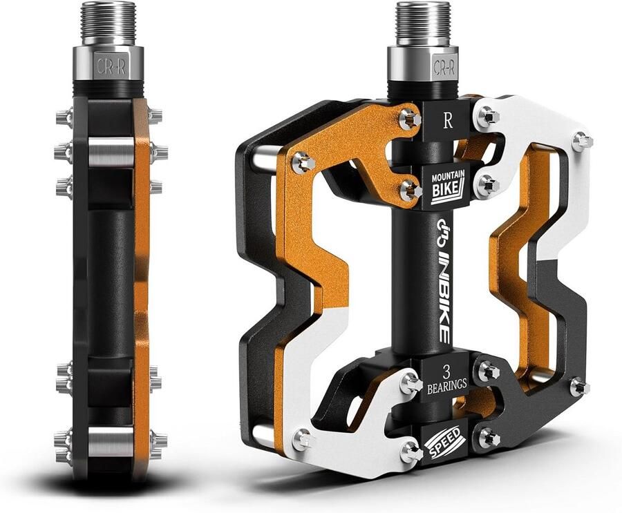 Lichte Aluminium Fietspedalen met Anti-slip Spikes voor Stads- en Racefietsen