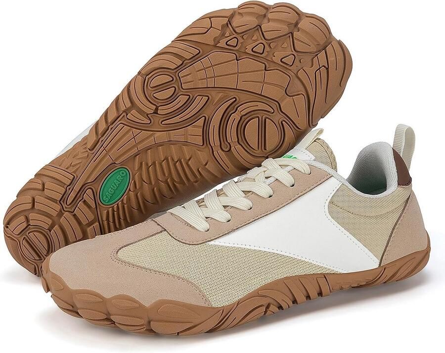 Lichte Barefoot Schoenen met Ruime Teenbox Minimalistische Unisex Ontwerp