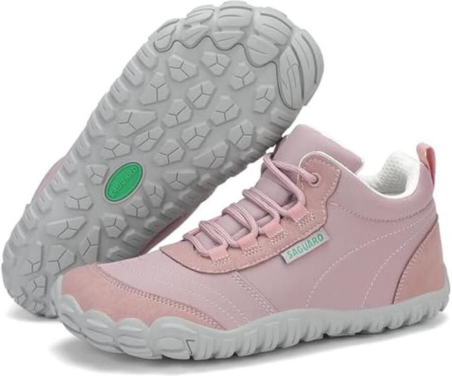 Lichte barefoot schoenen voor en Comfortabele fitness schoenen met brede teenbox niet-slip en zero-drop zool