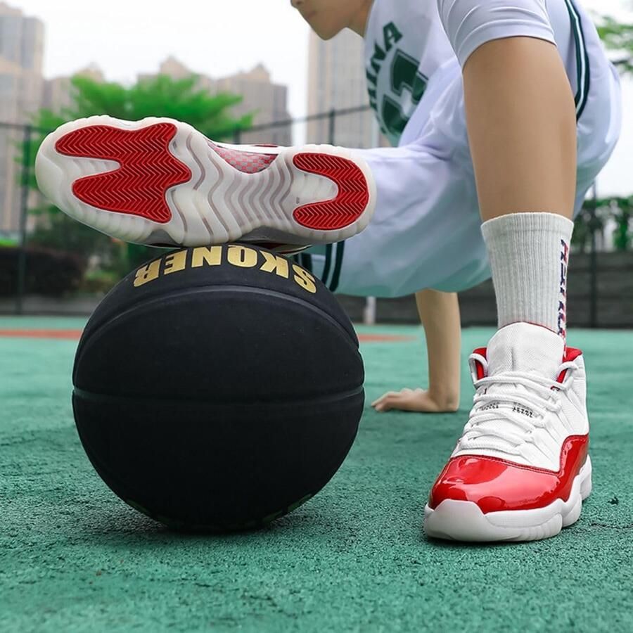 Lichte Basketbalschoenen voor Kinderen en Jongeren Antislip Sportschoenen