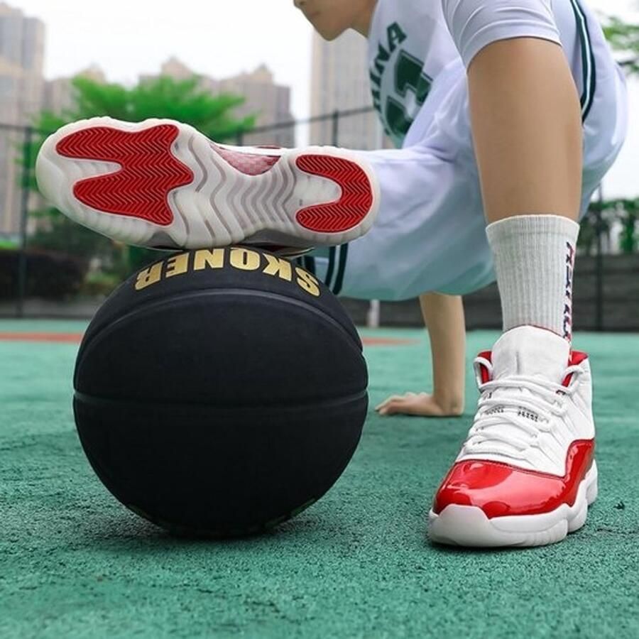 Lichte Basketbalschoenen voor Kinderen en Jongeren Antislip Sportschoenen
