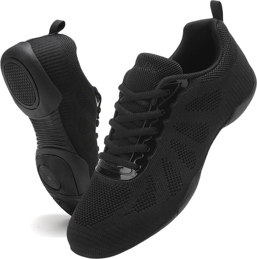 Lichte Cheerleading Schoenen Dames en Meisjes voor Dans en Gymnastiek