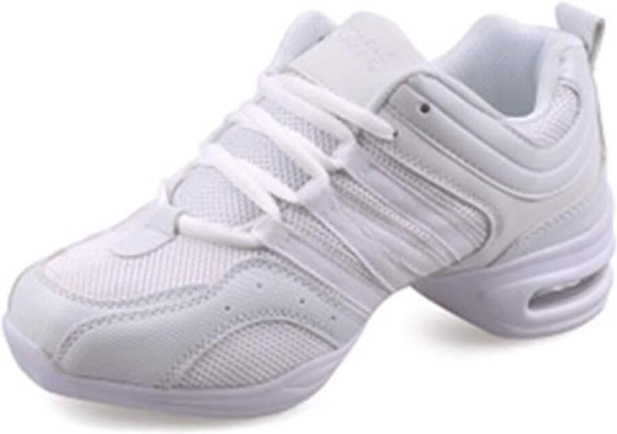 Lichte Dames Danssneakers met Kant en Luchtige Zool Oefen- en Gymnastiekschoenen