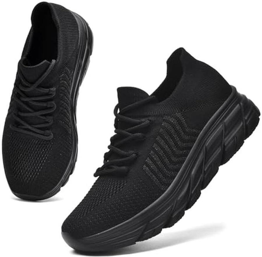 Lichte Dames Slip-On Wandelschoenen Ademend en Ventilerend