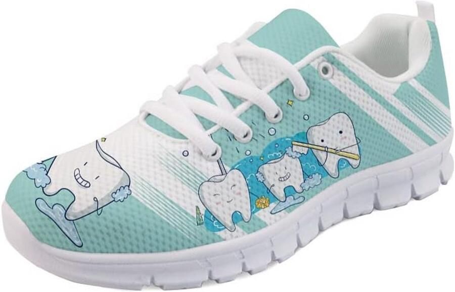 Lichtgewicht Ademende Dames Sneakers voor Wandelen en Joggen