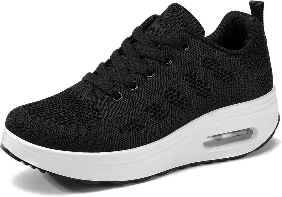 Lichte Dames Sportschoenen Ademende Hardloopschoenen met Mesh voor Buiten en Vrije Tijd