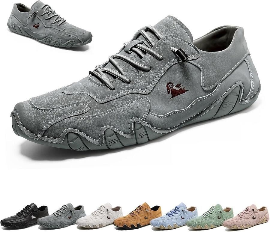 Lichte Dames Wandelschoenen Laag Model Waterdicht Antislip Comfortabele Instappers