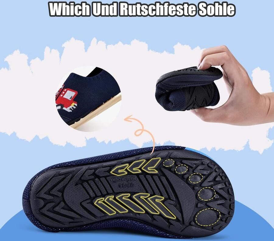 Lichte pantoffels strandschoenen badschoenen