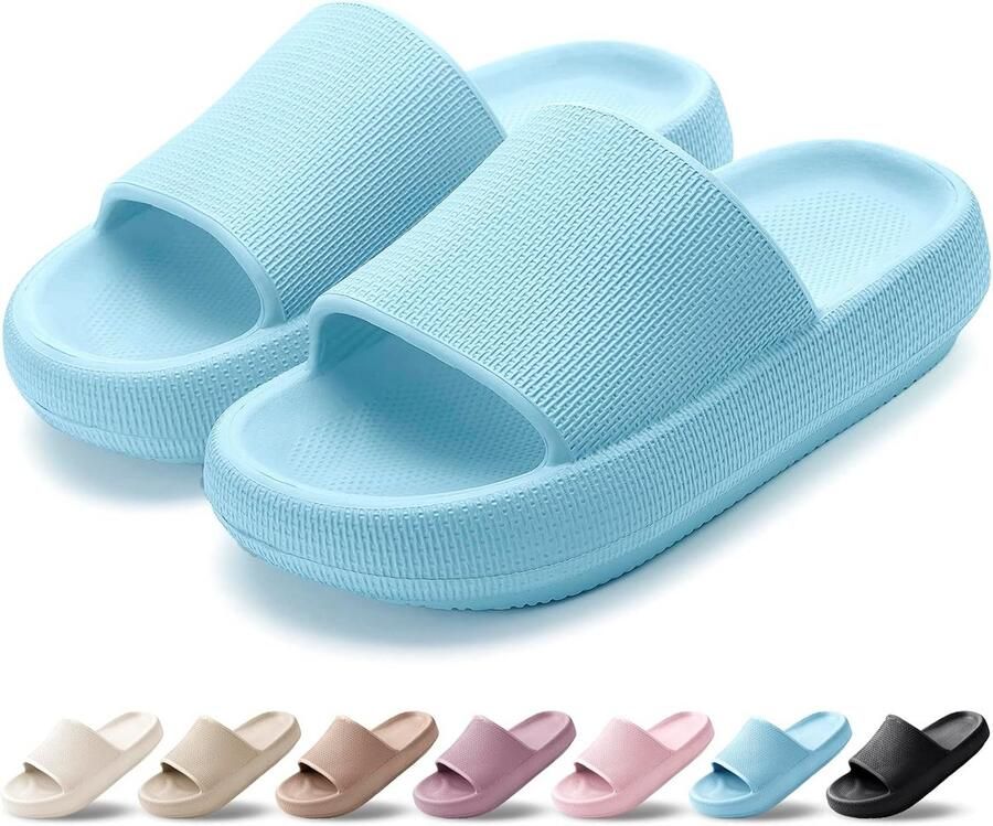 Lichte Douche Slippers Zachte Comfortabele Sandalen voor Huis Tuin en Strand
