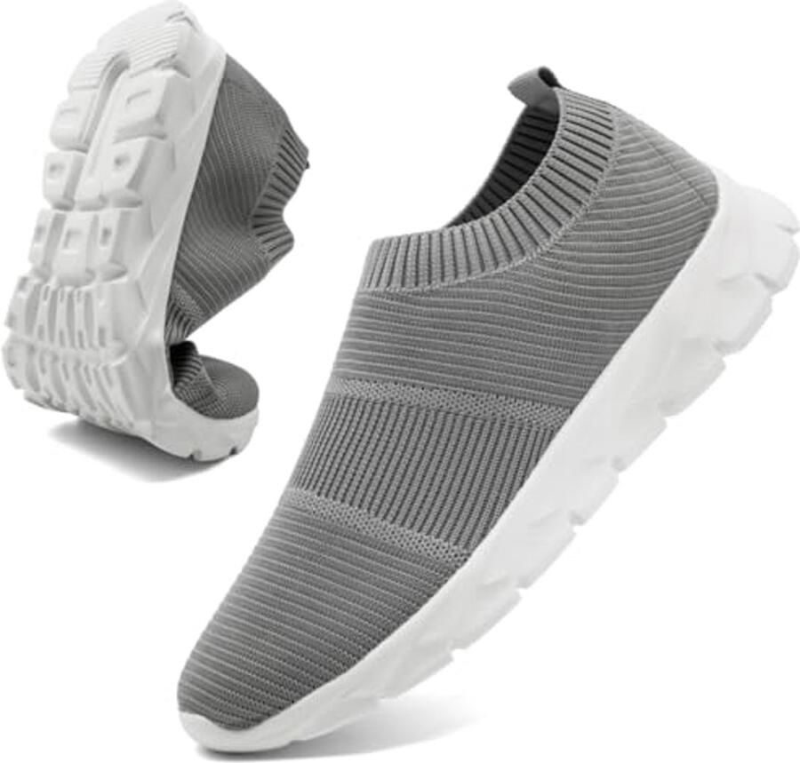 Lichte en Ademend Hardloopschoenen voor Heren Comfortabele en Antislip Sportschoenen voor Trainen