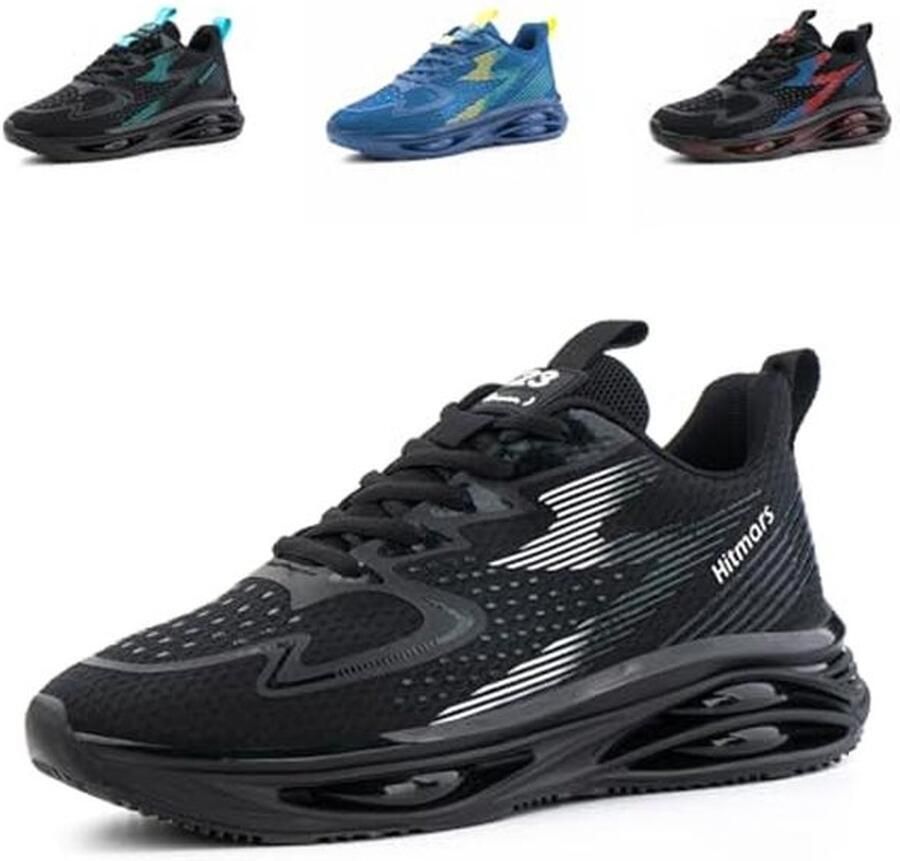 Lichte en Ademend Hardloopschoenen voor Heren Comfortabele Sneakers voor Fitness en Outdoor