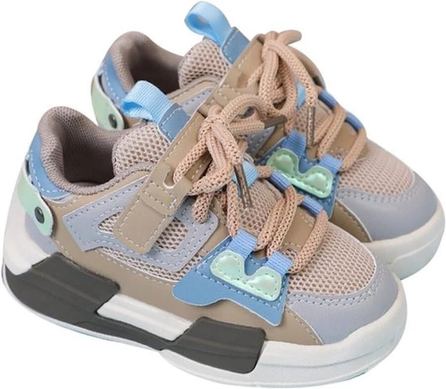 Lichte en Ade d Hardloopschoenen voor Kinderen Sportieve Sneakers met Klittenband voor en Perfect voor Wandelen en Spelen