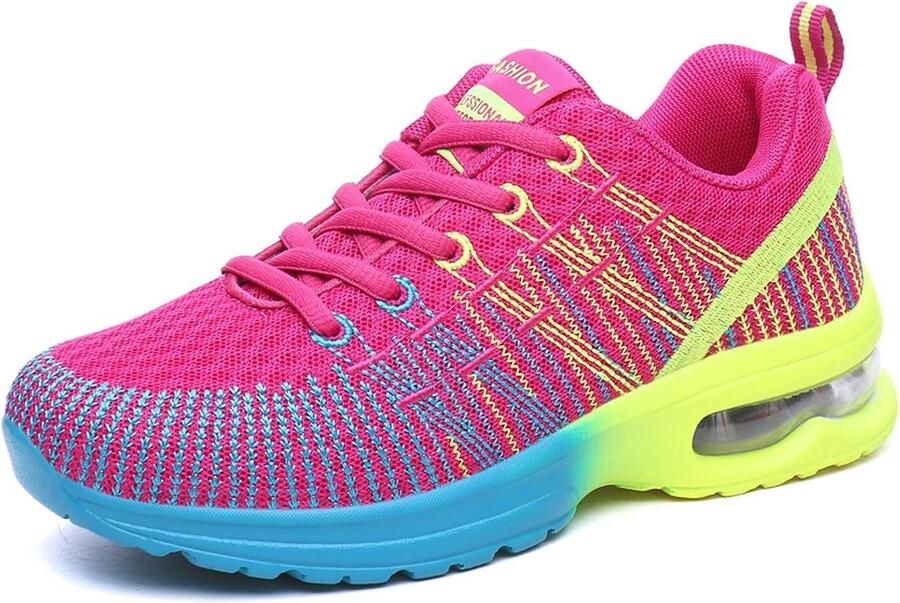 Lichte en Ademende Damessneakers Perfect voor Hardlopen Gym en Sport