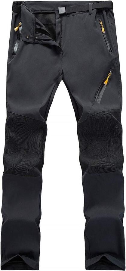 Lichte en Ademende Heren Softshell Wandelschoenen met Ritszakken voor Sneldrogend Comfort tijdens het Wandelen