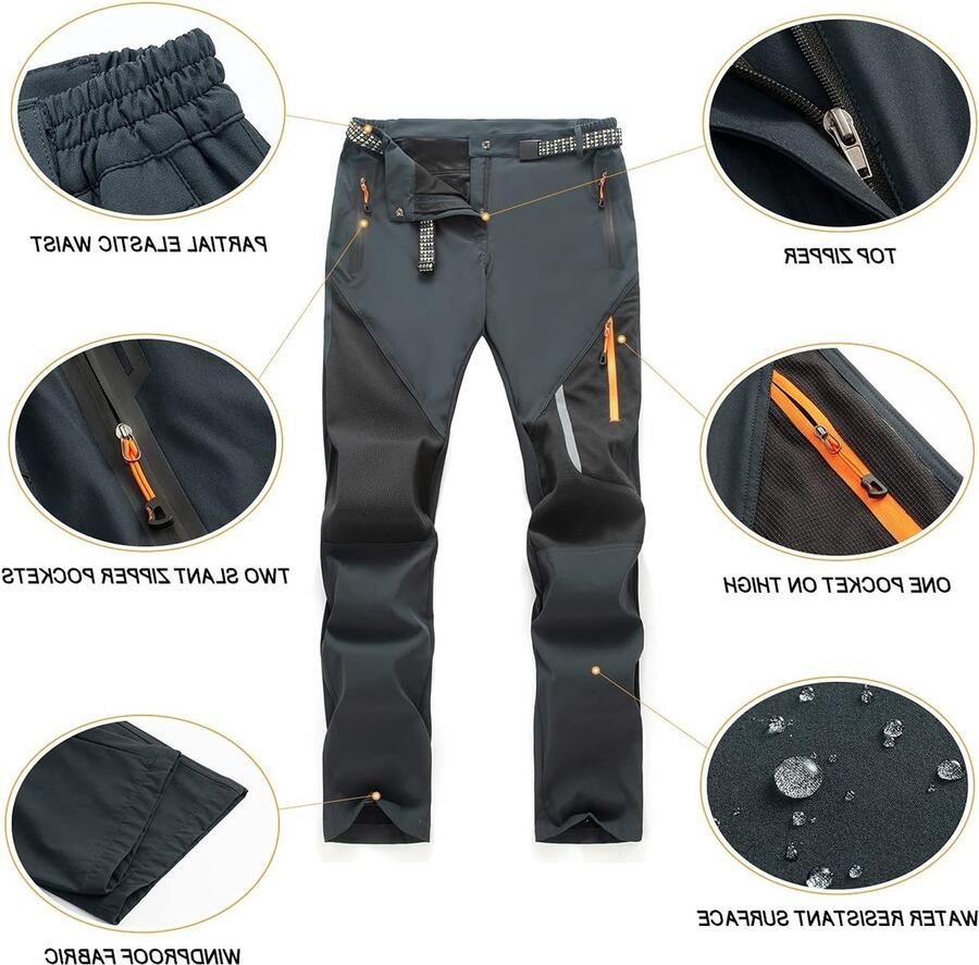Lichte en Ademende Wandelschoenen voor Mannen met Rekbare Stof en Sneldrogende Eigenschappen Ideaal voor Outdoor Activiteiten
