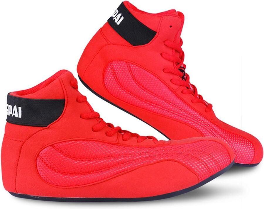 Lichte en Comfortabele Boksschoenen Unisex Ideaal voor Boksen Worstelen en Fitness