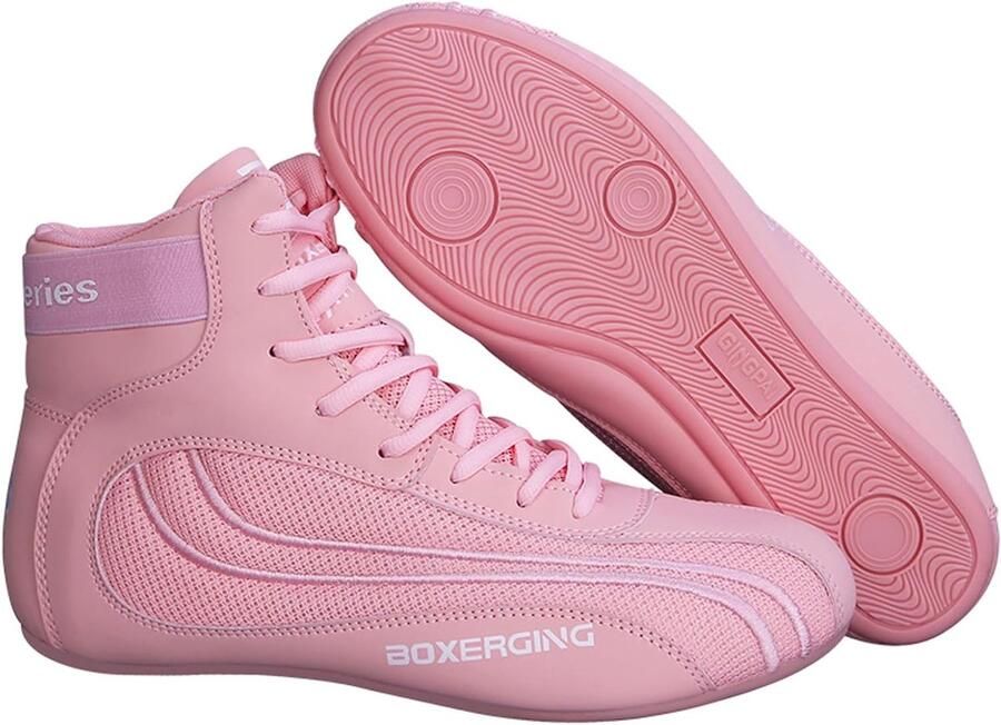 Lichte en Comfortabele Boksschoenen Unisex voor Worstelen en Fitness Training