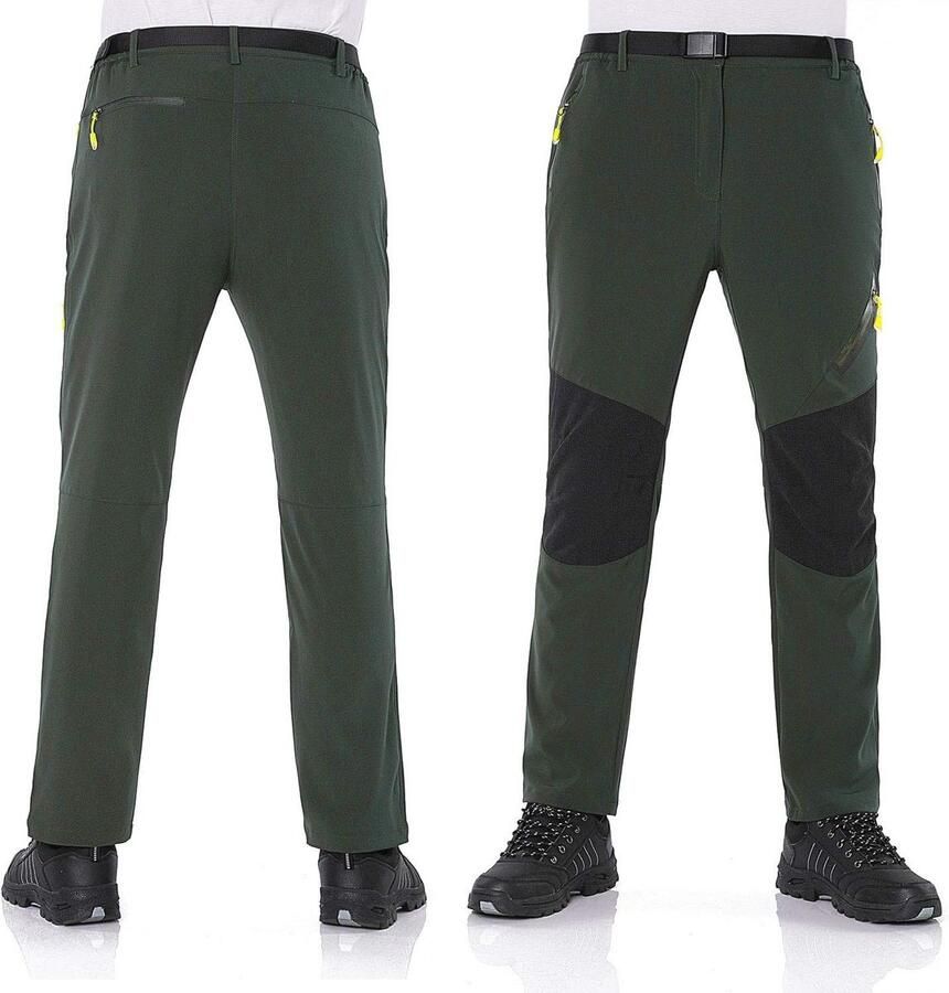 Lichte en Comfortabele Heren Softshell Wandelschoenen met Ritszakken voor Sneldrogend Gebruik