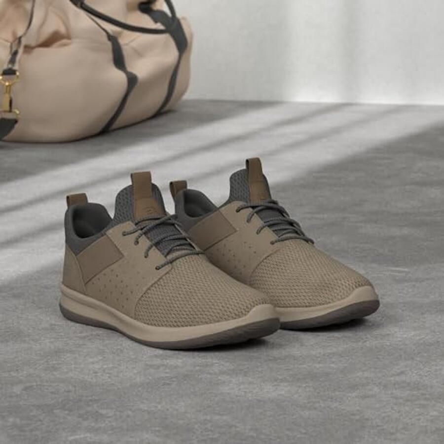 Lichte en Comfortabele Low-Top Herenschoenen voor Sportieve Stijl