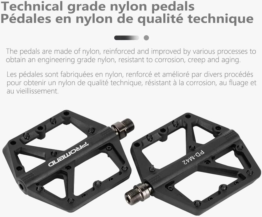 Lichte en Duurzame Antislip Fietspedalen voor MTB BMX en Spinning