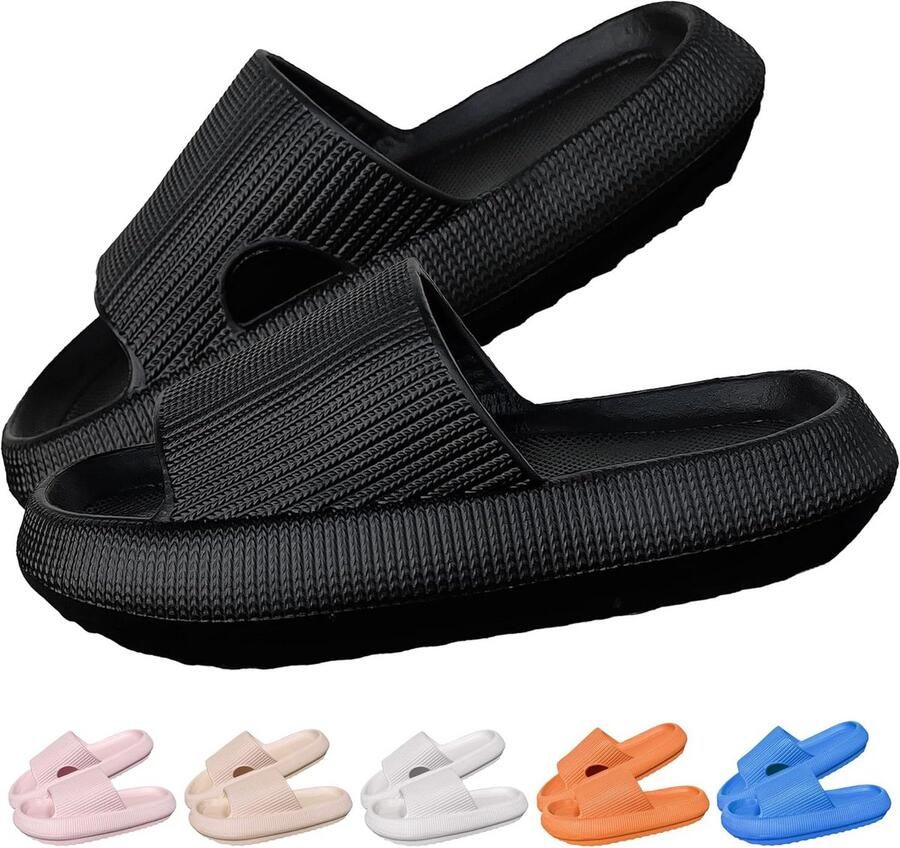 Lichte en Zachte Binnenslippers voor en Unisex Teenslippers voor Binnen en Buiten
