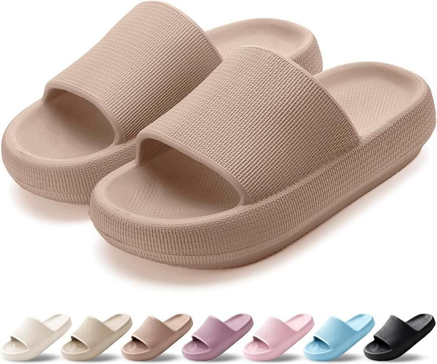 Lichte en Zachte Pantoffels voor Binnen en Buiten Wolkencomfort voor en