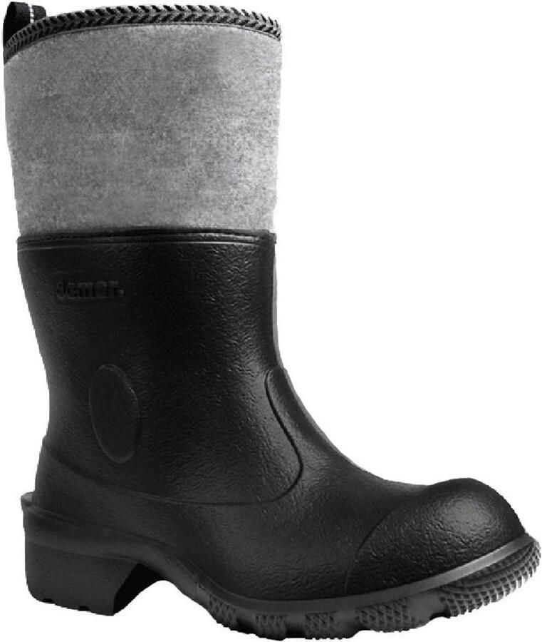 Lichte EVA rubberlaarzen voor heren met viltvoering waterdicht en warm