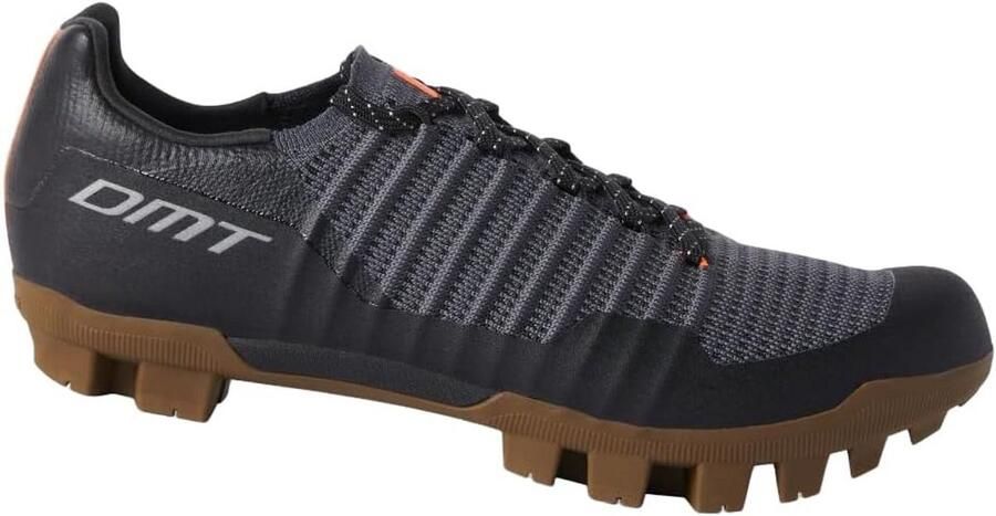 Lichte Gravel Fietsschoenen Heren met Ademend Gebreid Bovenwerk en Stijve Zool