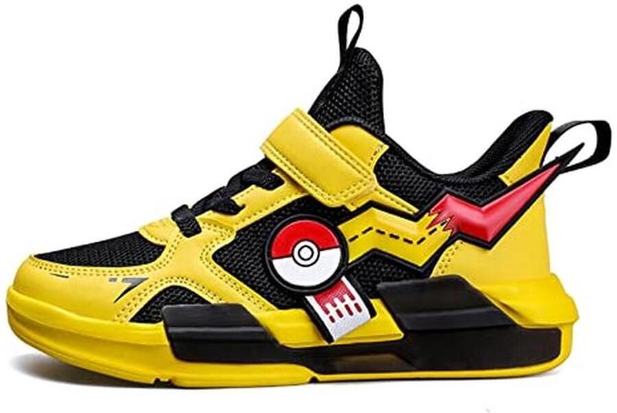 Lichte Hardloopschoenen voor Kinderen met Ade d Mesh en Klittenbandsluiting