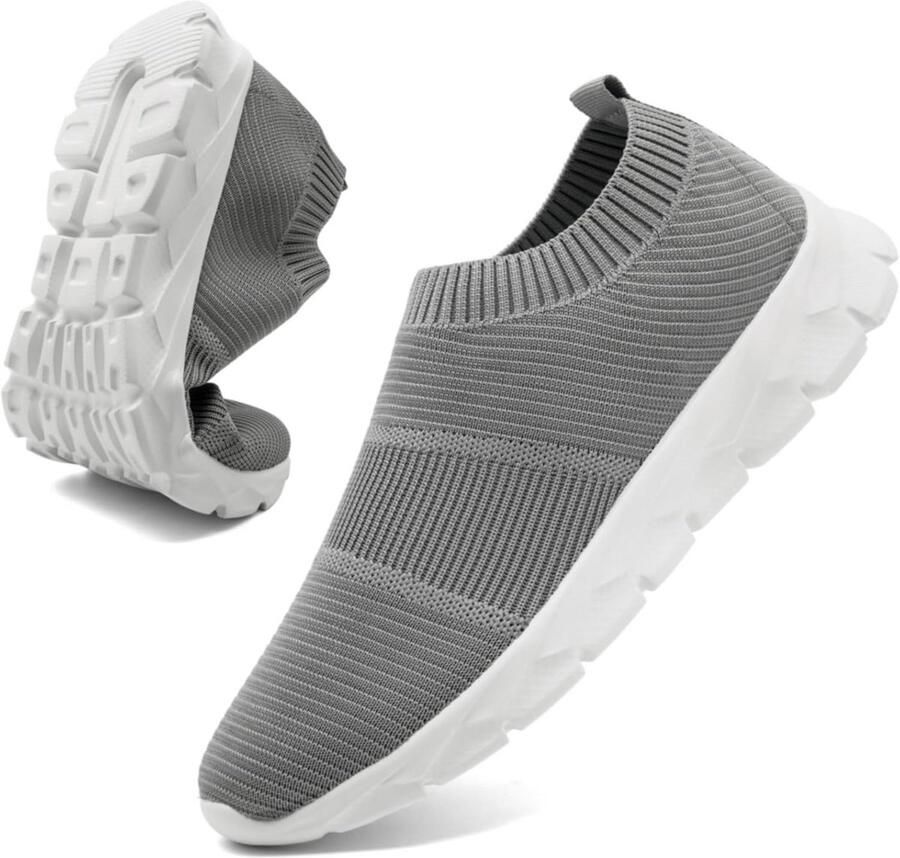 Lichte Heren Hardloopschoenen Comfortabele Sportschoenen voor Rennen en Wandelen