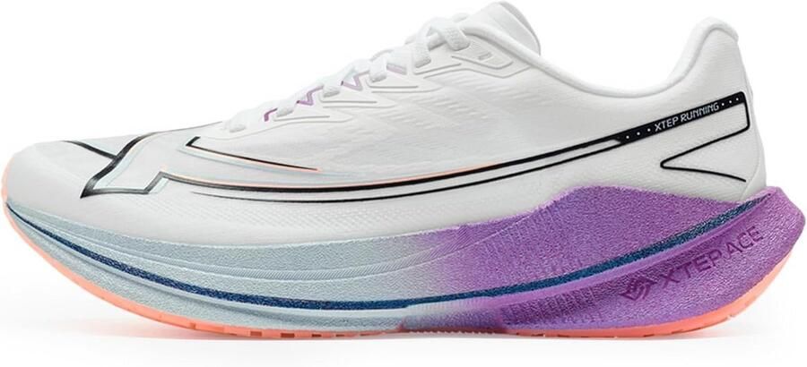 Lichte Heren Hardloopschoenen met Koolstofplaat voor Marathon en Training