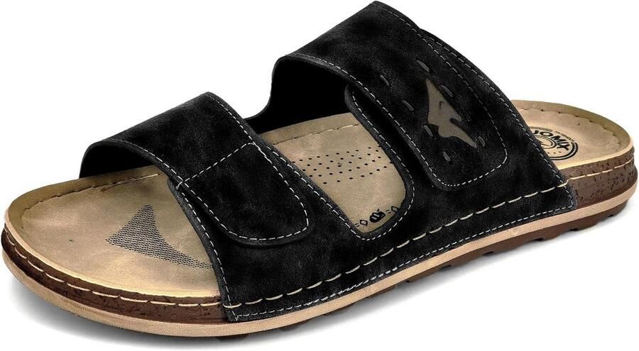 Lichte Heren Sandalen met Verstelbare Riem Antislip Zomerschoenen voor Strand en Zwembad