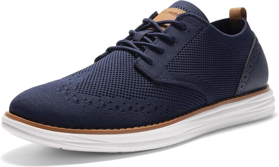 Lichte Heren Sneakers Ademend Gebreid Bovenwerk Flexibele Sportschoenen