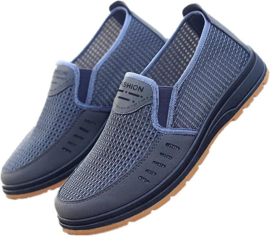 Lichte Heren Sneakers Mesh Ademend Gymschoenen Casual Loop- en Wandelschoenen