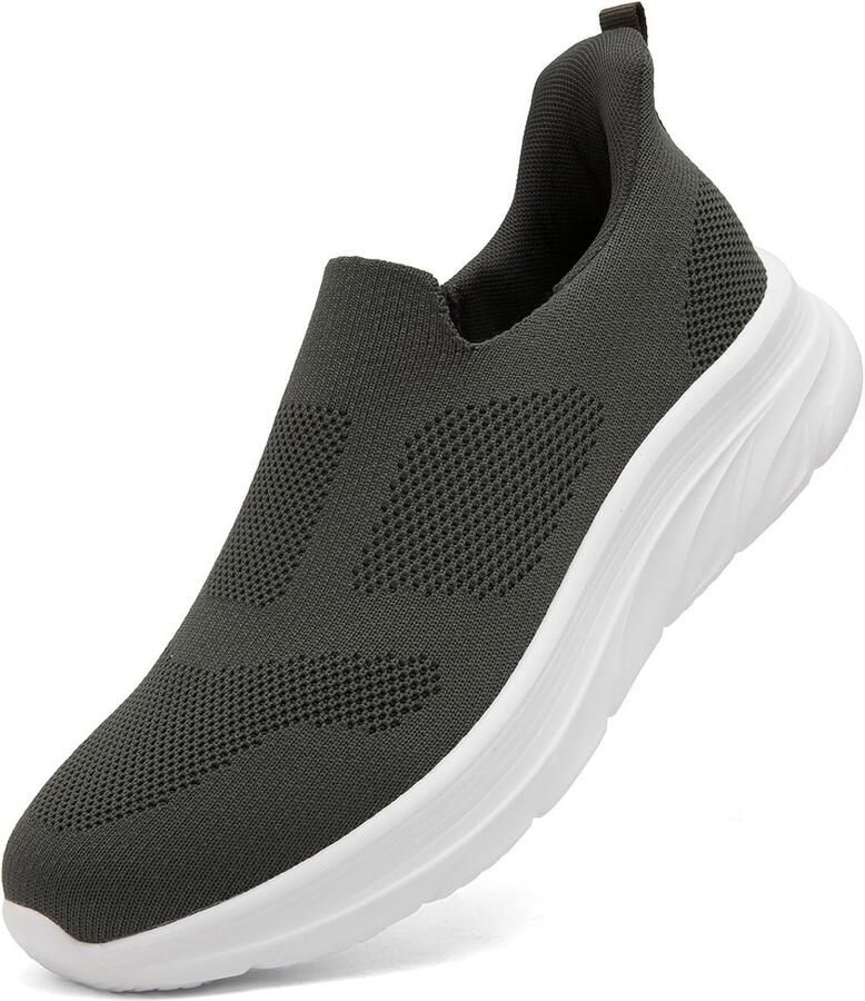 Lichte Heren Sneakers Slip-On Loafers voor Wandelen en Hardlopen