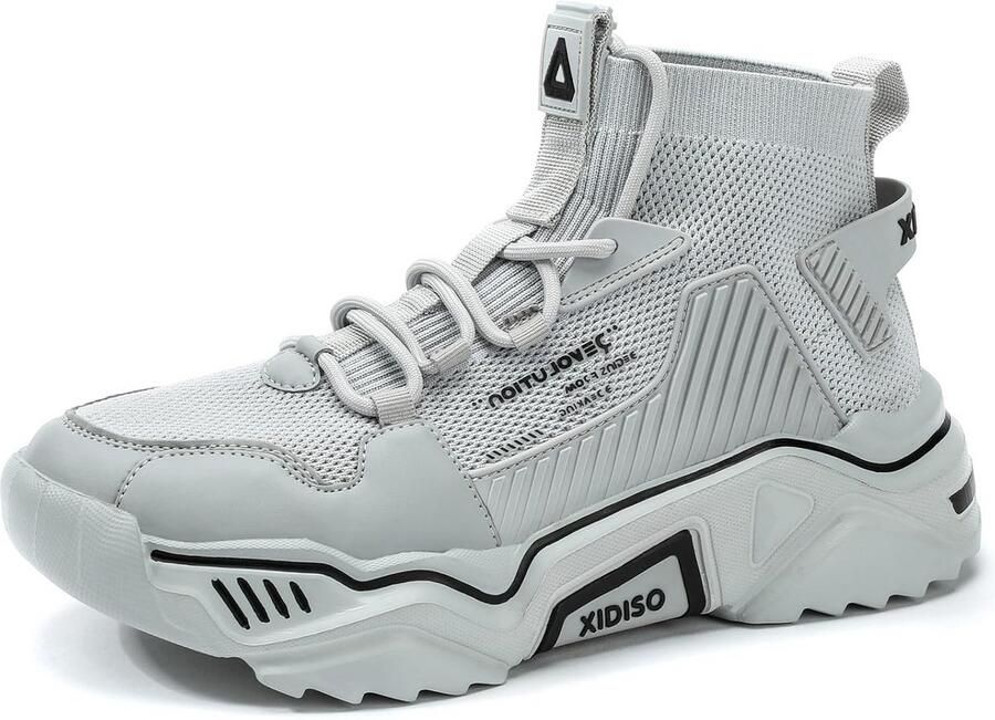 Lichte Heren Sneakers Sportschoenen voor Fitness Hardlopen en Casual Gebruik