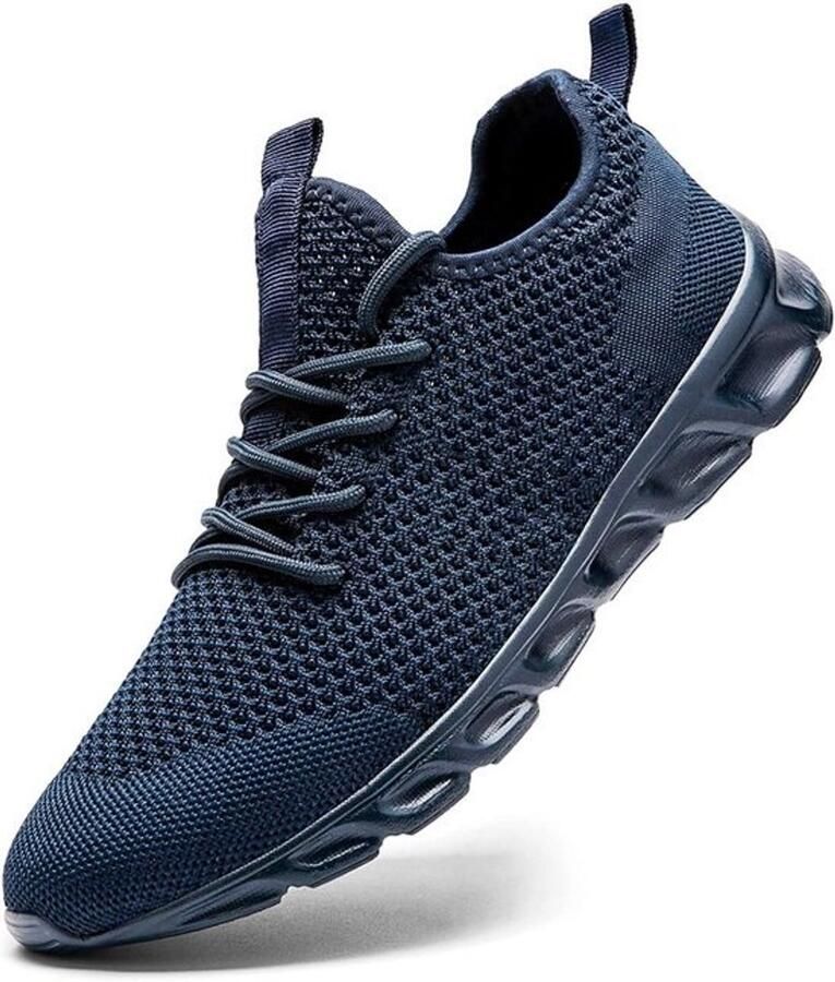 Lichte Heren Sportschoenen Ademende Sneakers voor Hardlopen Wandelen en Fitness